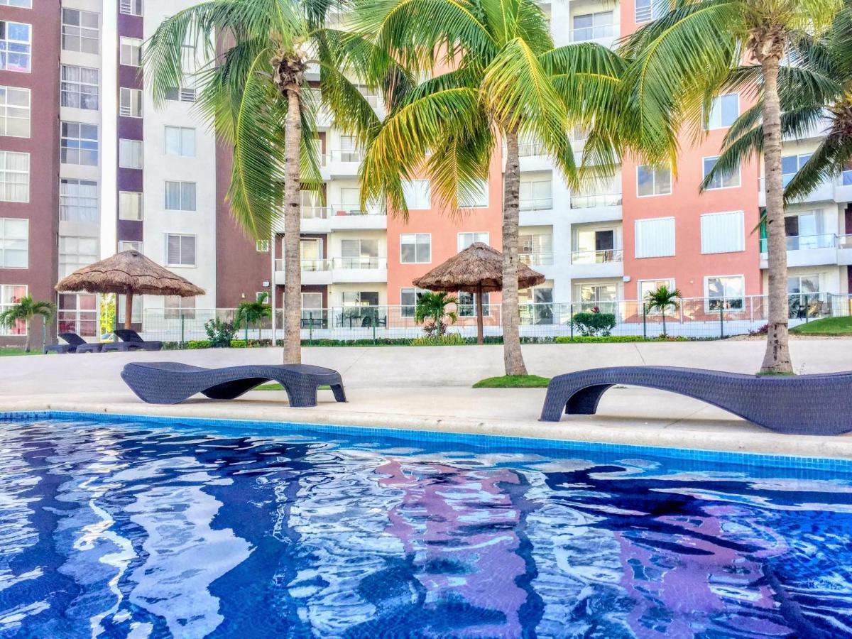 Escape Al Caribe Con Una Vista Impresionante En Pilarita'S Dream Lagoons Cancún Exteriör bild