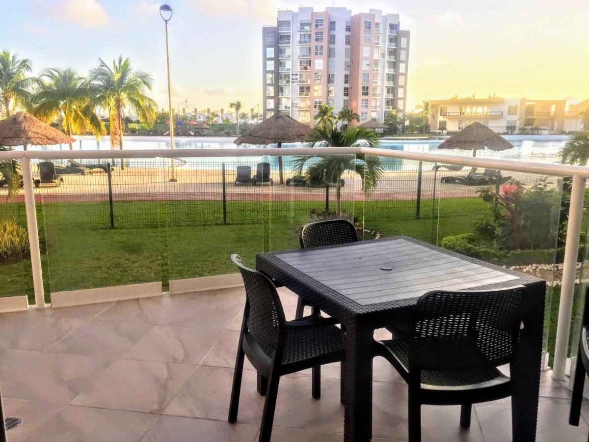 Escape Al Caribe Con Una Vista Impresionante En Pilarita'S Dream Lagoons Cancún Exteriör bild
