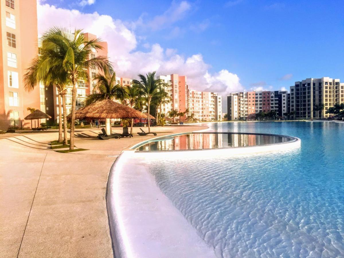 Escape Al Caribe Con Una Vista Impresionante En Pilarita'S Dream Lagoons Cancún Exteriör bild