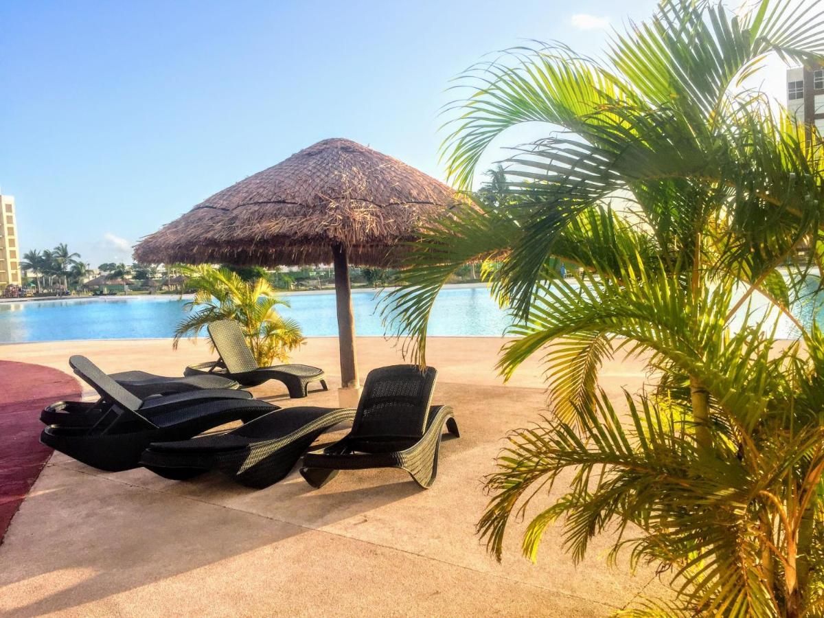 Escape Al Caribe Con Una Vista Impresionante En Pilarita'S Dream Lagoons Cancún Exteriör bild