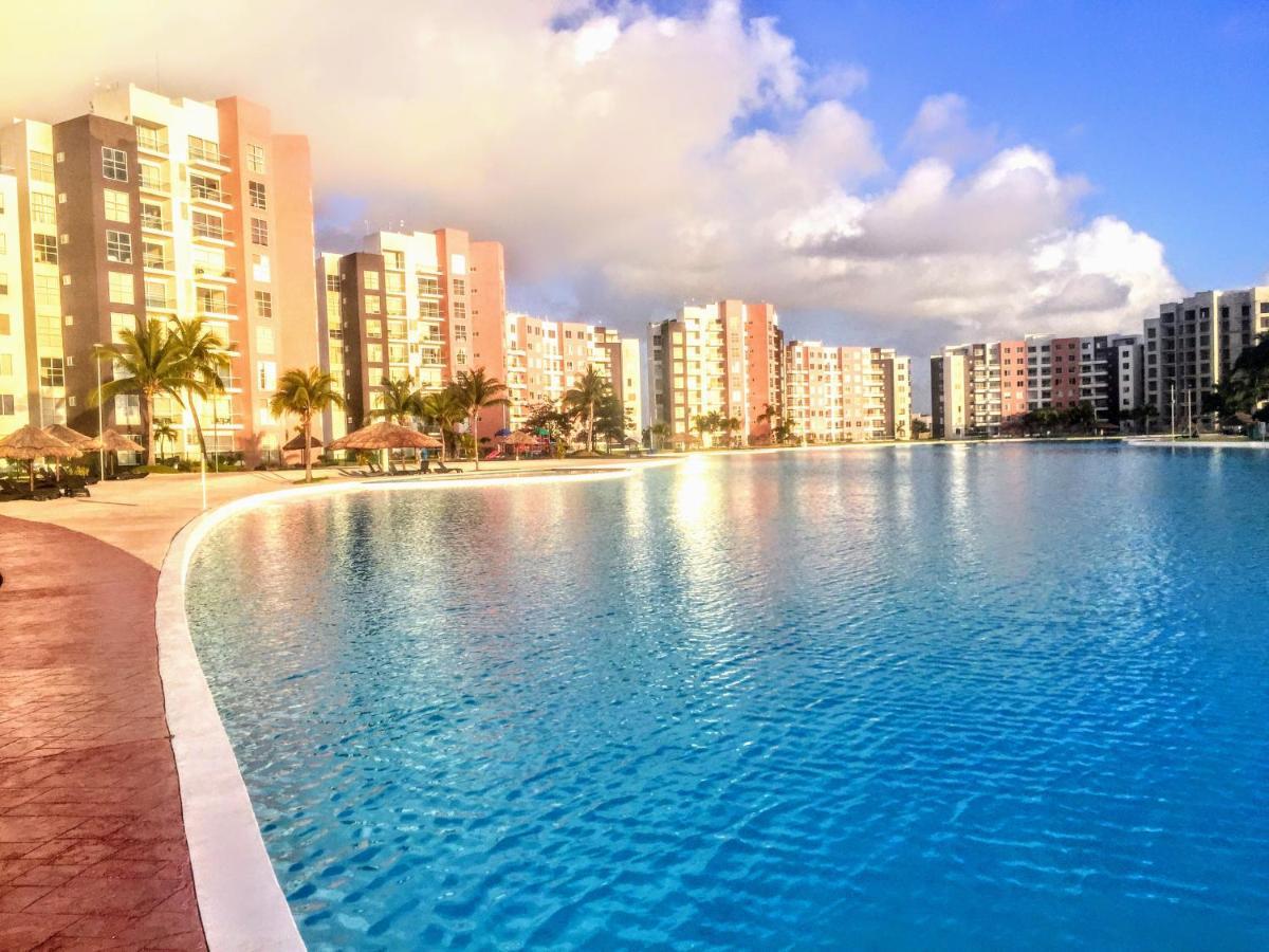 Escape Al Caribe Con Una Vista Impresionante En Pilarita'S Dream Lagoons Cancún Exteriör bild
