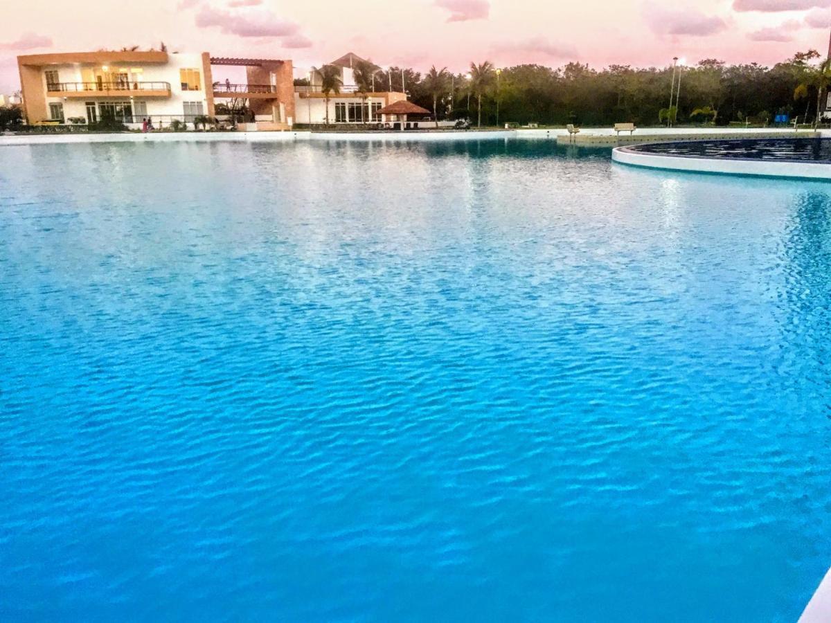 Escape Al Caribe Con Una Vista Impresionante En Pilarita'S Dream Lagoons Cancún Exteriör bild