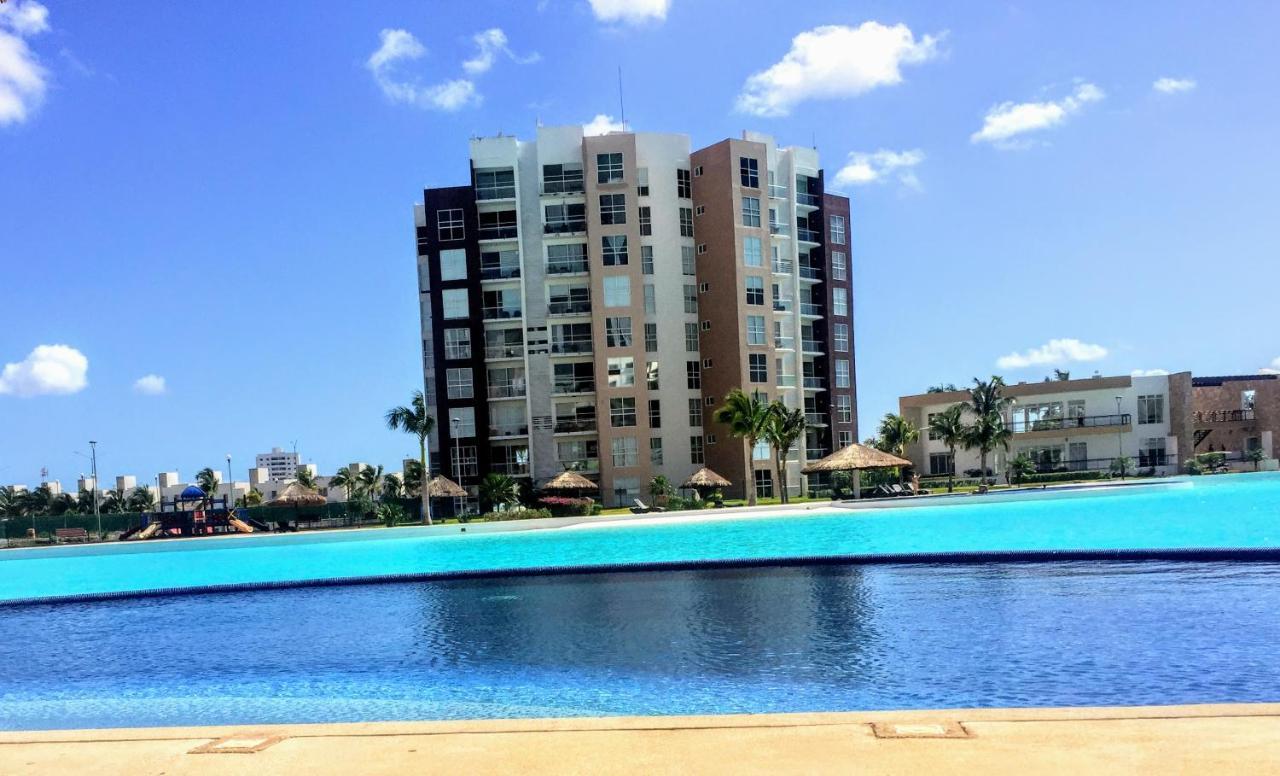 Escape Al Caribe Con Una Vista Impresionante En Pilarita'S Dream Lagoons Cancún Exteriör bild