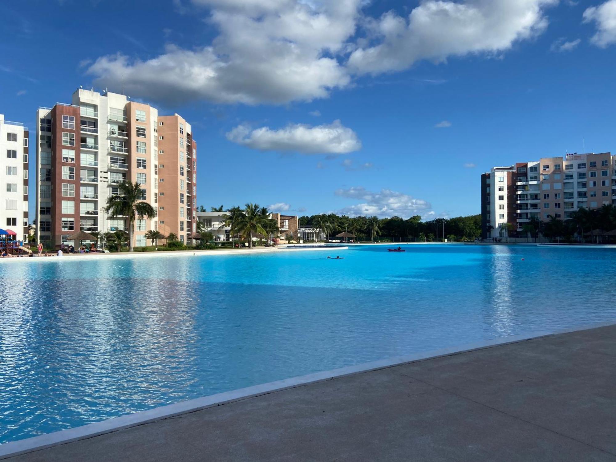 Escape Al Caribe Con Una Vista Impresionante En Pilarita'S Dream Lagoons Cancún Exteriör bild